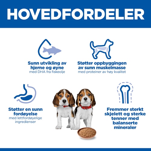Puppy valpefôr Key Benefits