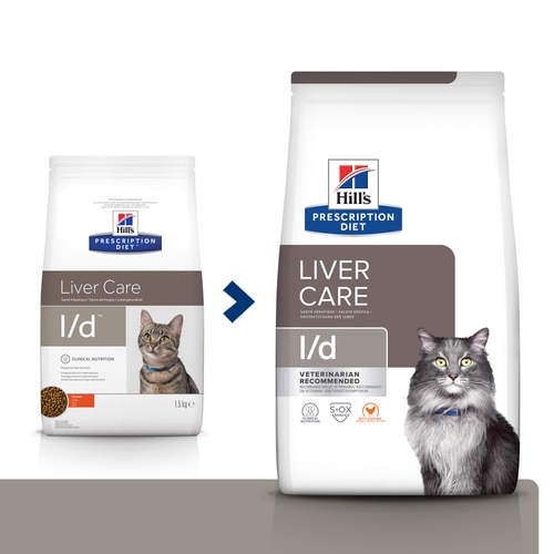 Сухий корм для котів l/d Liver Care підтримання функції печінки, з куркою Як це допомагає?