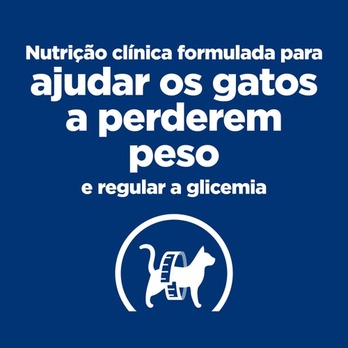 m/d alimento para gato Alegação chave