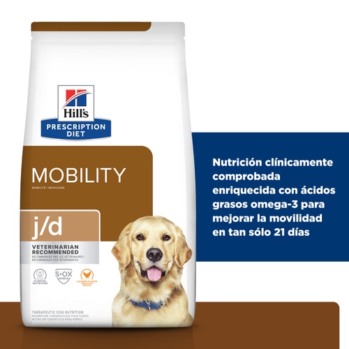 Hill's Prescription Diet j/d comida para perro cuidado articular 12.5 Kg How it Helps