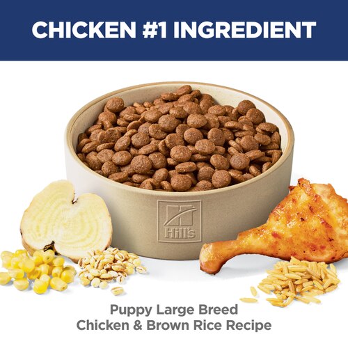 Hill's Puppy comida para perro cachorro razas grandes 12.5Kg Food Shot Scale
