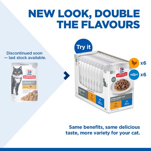 Sterilised Cat Mature Adult Cat Food Key Benefits