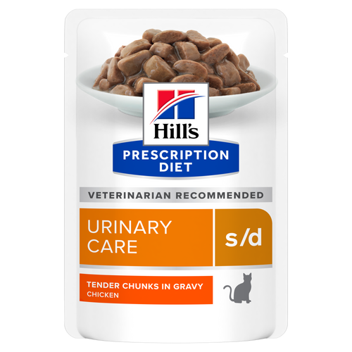 s/d Wet Cat Food Packshot