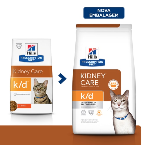 k/d para Gatos Adultos - Cuidado Renal How It Helps
