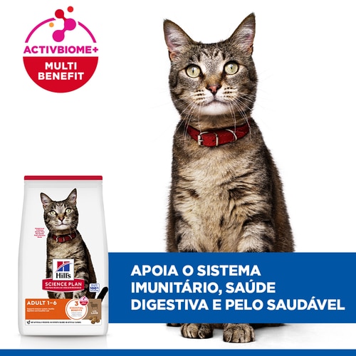alimento para gato adulto Alegação chave