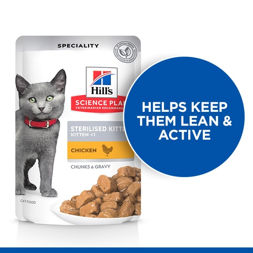 Sterilised Kitten Food Key Claims