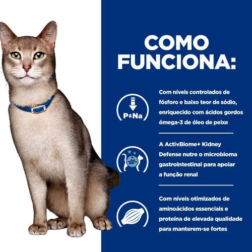 k/d alimento para gato Como funciona