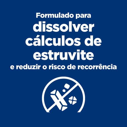 c/d Multicare guisado para cão Alegação chave