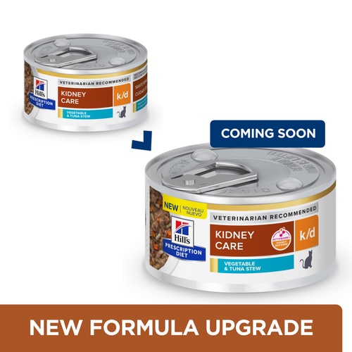 k/d Vegetable & Tuna Stew Cat Food How It Helps
