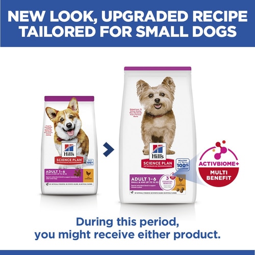 Small & Mini Adult Dog Food Key Benefits