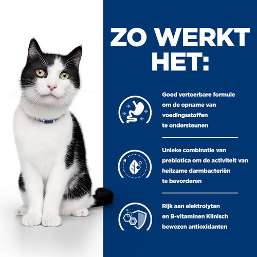 i/d Maaltijdzakje voor Katten met Kip Hoe het werkt