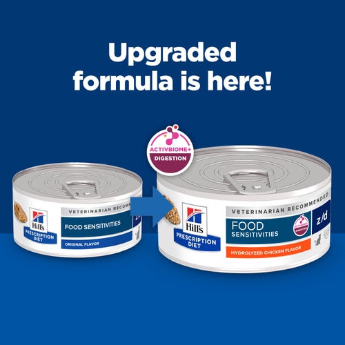z/d Hydrolysed Chicken Flavour Wet Cat Food How it Helps